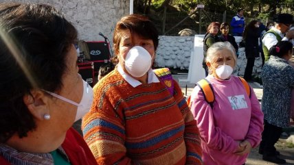   El primer simulacro de erupción volcánica en la Región del Maule 