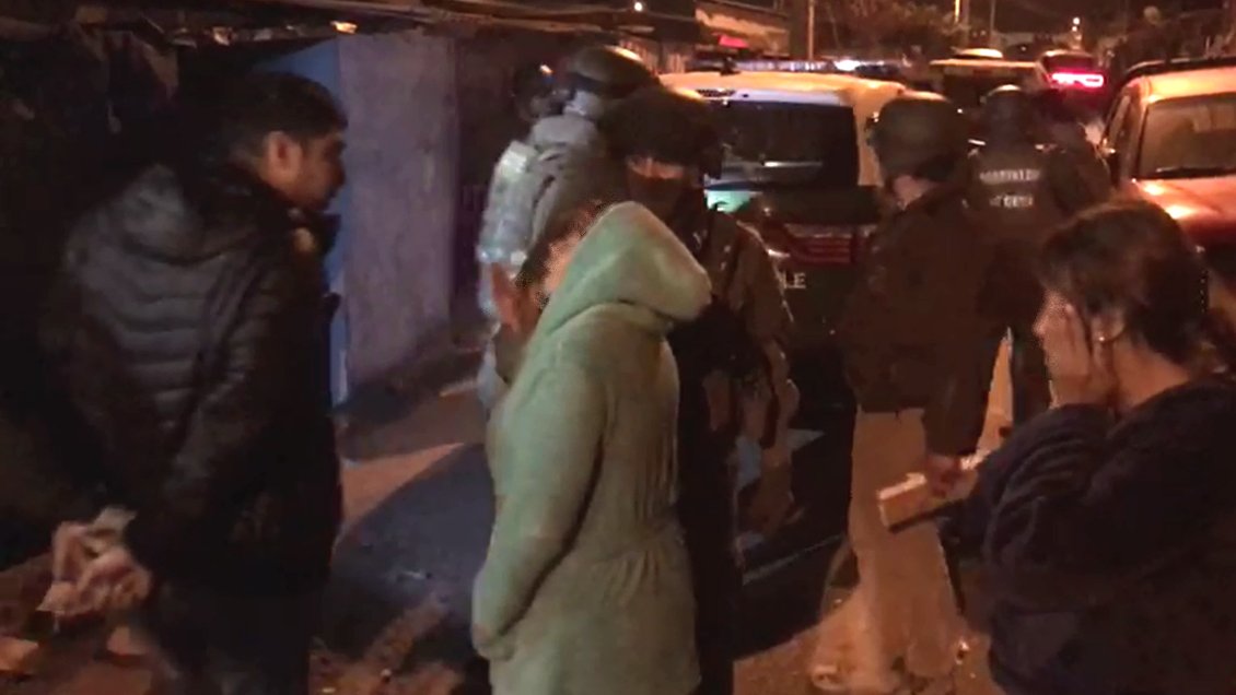 La Serena: Cuatro narcotraficantes fueron detenidos en un allanamiento