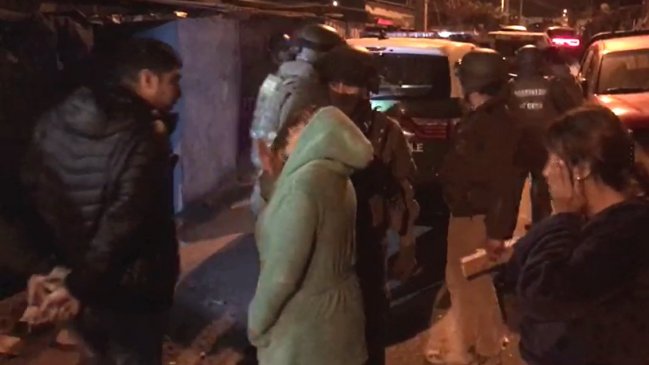 La Serena: Cuatro narcotraficantes fueron detenidos en un allanamiento