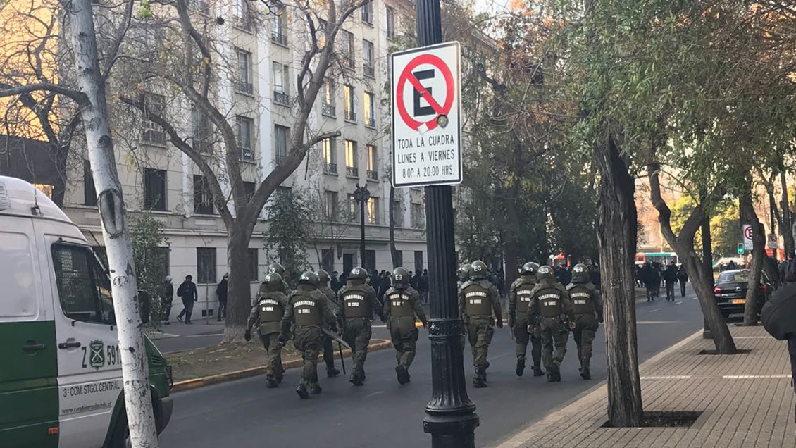 Nuevos incidentes se registraron en el Liceo de Aplicación