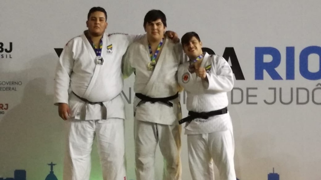  Chile obtuvo dos medallas de oro en torneo de judo en Brasil  