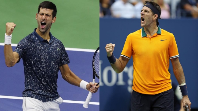  Djokovic y Del Potro buscarán recuperar la corona del US Open  