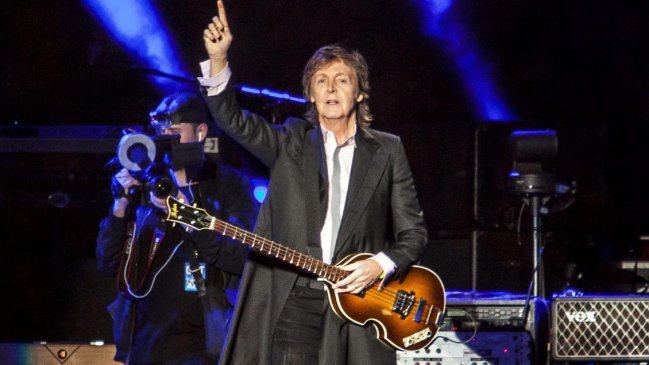 Paul McCartney presentó su último álbum en un concierto sorpresa en Nueva York