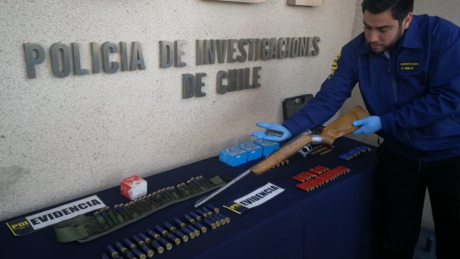 Ñuble: Hombre es detenido portando armas de fuego en la comuna de Yungay