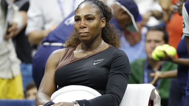  Serena Williams fue multada con 17 mil dólares por sus arrebatos en la final  