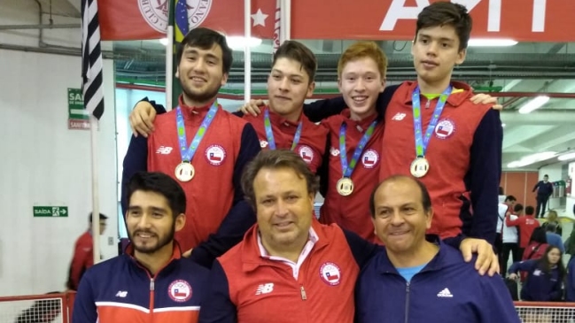  Selección chilena de esgrima ganó el Sudamericano de Sao Paulo  