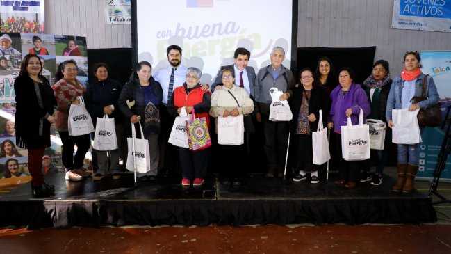 Talcahuano: 200 familias recibieron kit de eficiencia energética