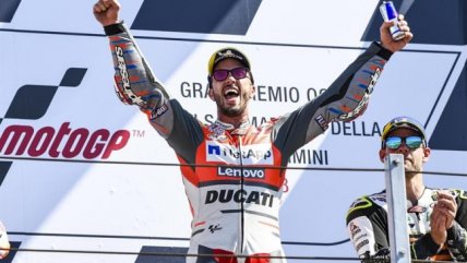  Dovizioso se coronó en el Gran Premio de San Marino  