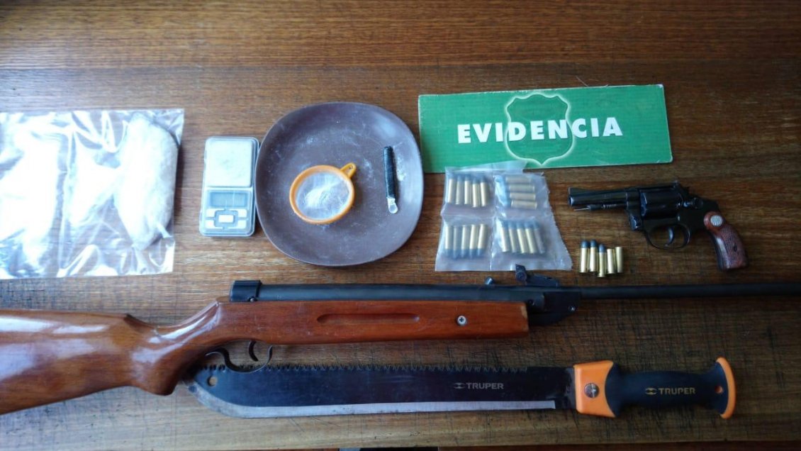 Rancagua: Carabineros detuvo a cuatro sujetos por disparos al aire