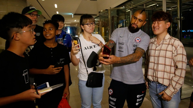 La segunda jornada de la selección chilena en Corea del Sur