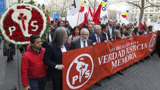 Oposición realizó actos de conmemoración del 11 de septiembre