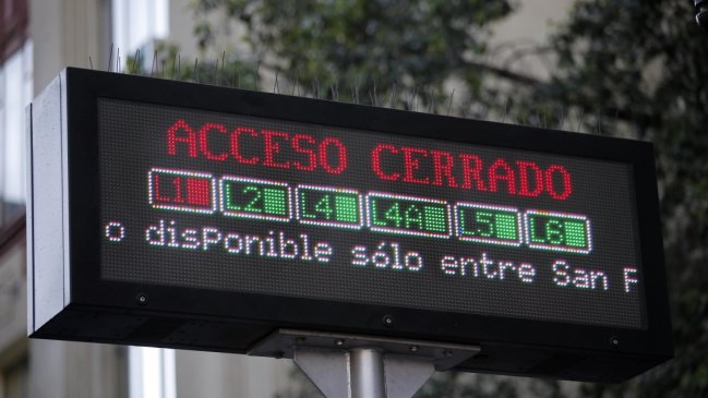 Metro de Santiago: Línea 1 presenta servicio parcial
