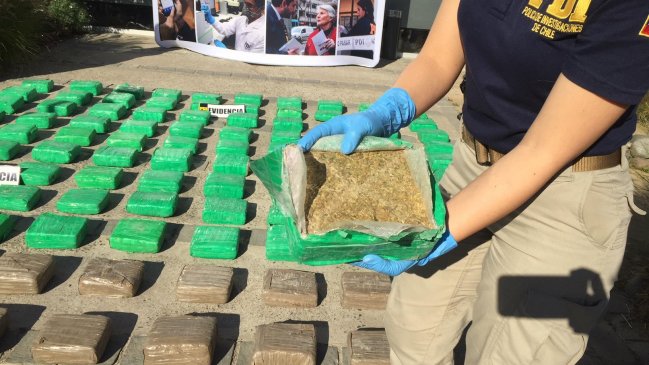 En prisión preventiva quedó sujeto que transportaba más de 120 kilos de marihuana