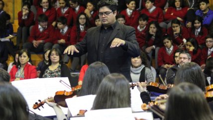   El paso de la Orquesta Sinfónica Juvenil de Magallanes por Puerto Natales 