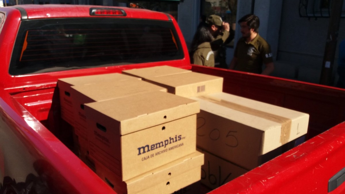 Allanamiento en obispado de Concepción: Fiscalía incautó 300 carpetas