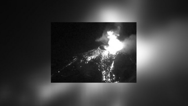 Complejo Nevados de Chillán registró nuevo pulso eruptivo