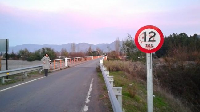 Reparaciones en Puente La Gloria de Nancagua culminarán en noviembre