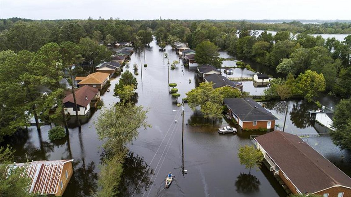 EEUU: Dos nuevas víctimas elevaron a ocho los muertos por Florence