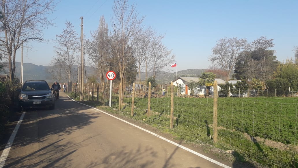 Culminan obras de pavimentación en tres caminos básicos de Peralillo