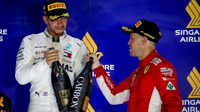 Las clasificaciones de la Fórmula 1 tras el Gran Premio de Singapur