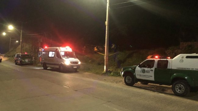 Menor falleció tras caer desde acantilado en playa de Constitución