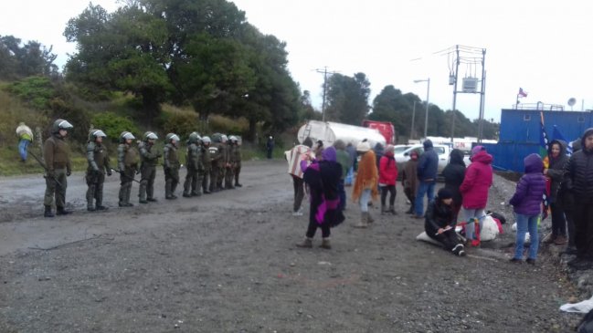 Con incidentes comenzó la descarga del 