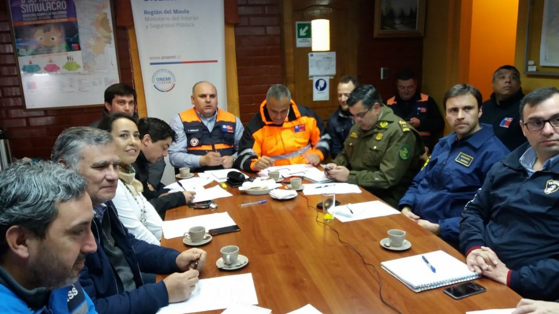 Onemi declaró Alerta Temprana Preventiva por lluvias para las 30 comunas del Maule