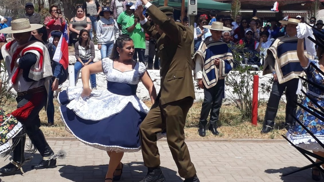 Arica: Pueblo de Camarones inició celebración de la chilenidad con zapateo y desfile