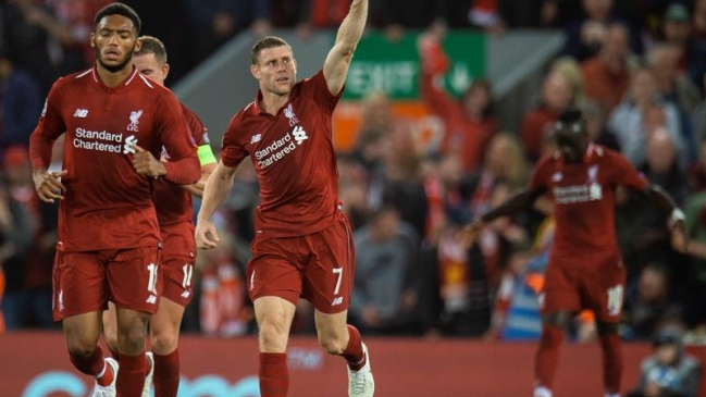 Liverpool logró vencer en los descuentos a Paris Saint-Germain en su estreno en la Champions