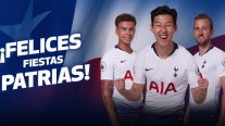 Tottenham envió un saludo de Fiestas Patrias a Chile