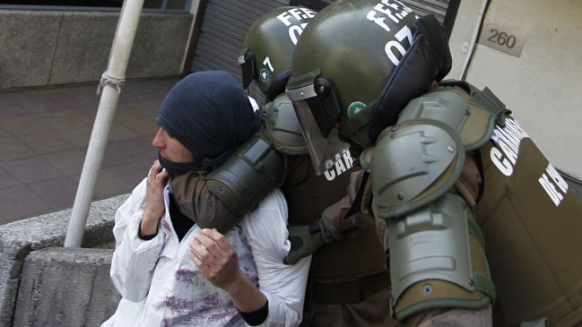 Chile reportó a la ONU 802 casos de violencia policial desde 2010 hasta 2017