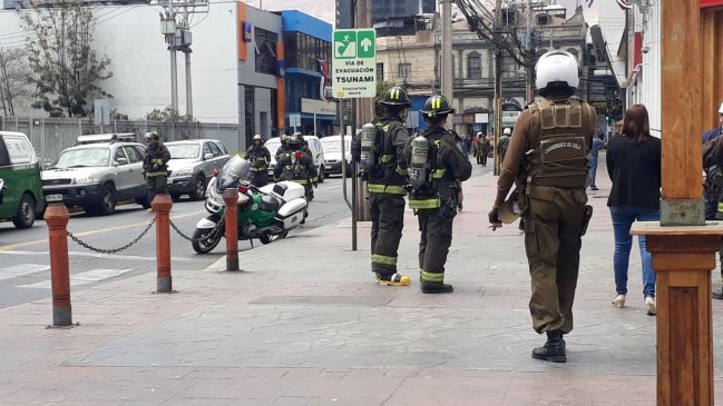 Emanación de ácido sulfhídrico obligó evacuar centro financiero de Iquique