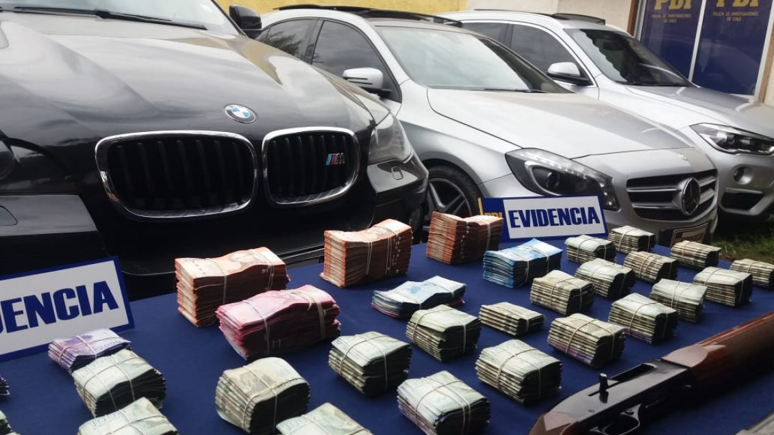 PDI desbarató banda que se dedicaba al narcotráfico en Curicó