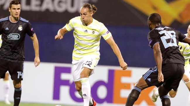 La acción de los chilenos en la Europa League