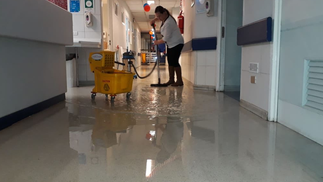 Rotura de caldera obligó a evacuar a 40 pacientes del Hospital Dr. Luis Tisné