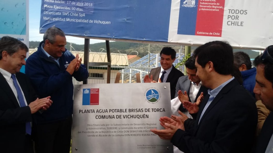 Planta desalinizadora de Llico beneficiará a bajísimo porcentaje de familias