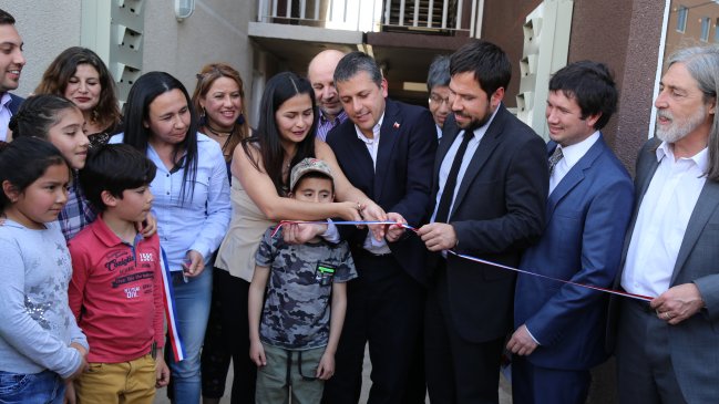 Más de 120 viviendas fueron entregadas a familias en Rancagua