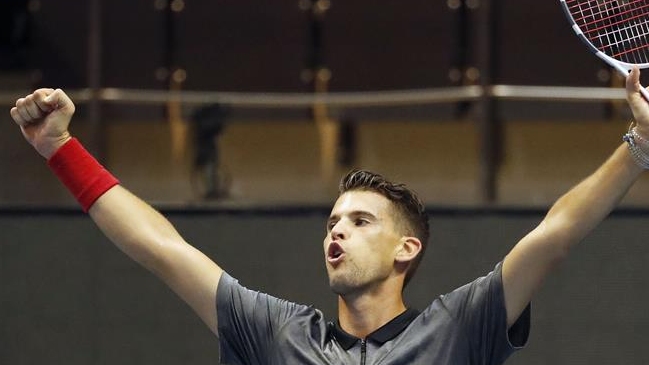 Dominic Thiem desafió a un habilidoso 