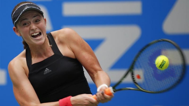 Jelena Ostapenko cayó en primera ronda de Wuhan ante Daria Gavrilova