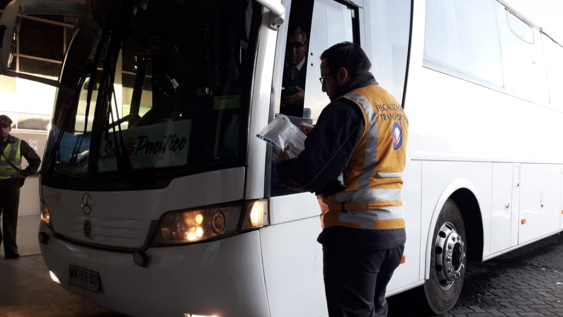 Ñuble: Seremitt retiró de circulación seis buses interprovinciales que incumplían las normas