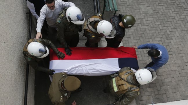 Este lunes se realizan los funerales del motorista de Carabineros fallecido en servicio