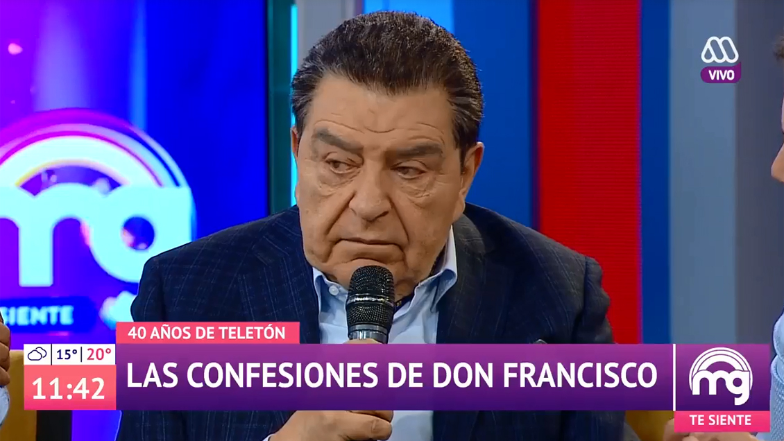 Don Francisco a acusaciones de Valdebenito: 