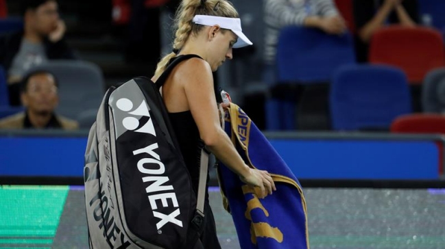 Eliminaciones de Kerber y Kvitova marcaron la jornada en WTA de Wuhan