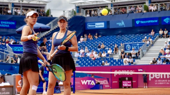Alexa Guarachi fue eliminada en los cuartos de final de dobles del WTA de Tashkent