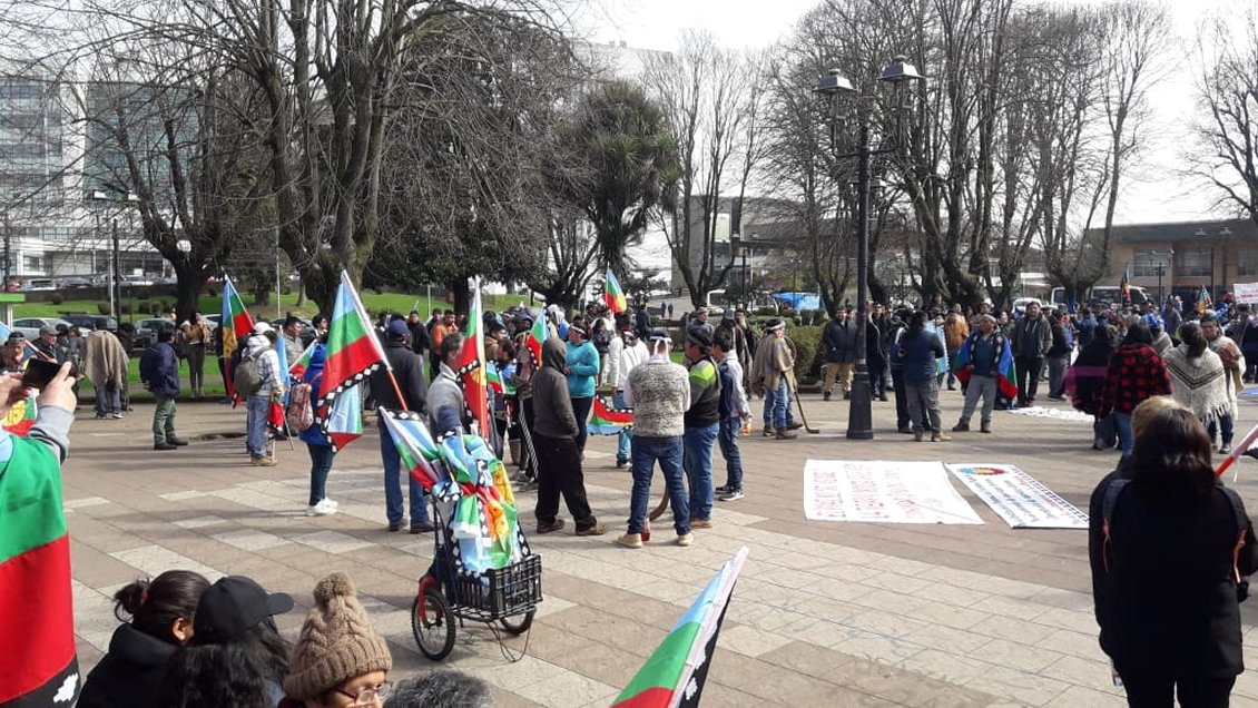 Temuco: Más de mil personas marcharon en contra del Plan Araucanía