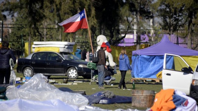 Intendencia Metropolitana ordenó nuevo desalojo en toma de Ñuñoa