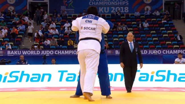  Solís fue derrotado en la segunda fase del Mundial de judo  