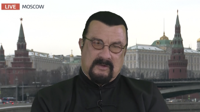 Steven Seagal quiere ser gobernador en Rusia