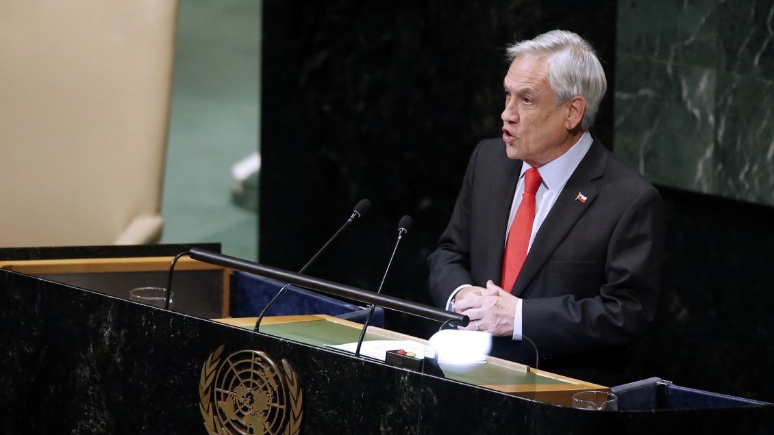 Piñera llevó la crisis de Quintero y Puchuncaví a la Asamblea General de la ONU