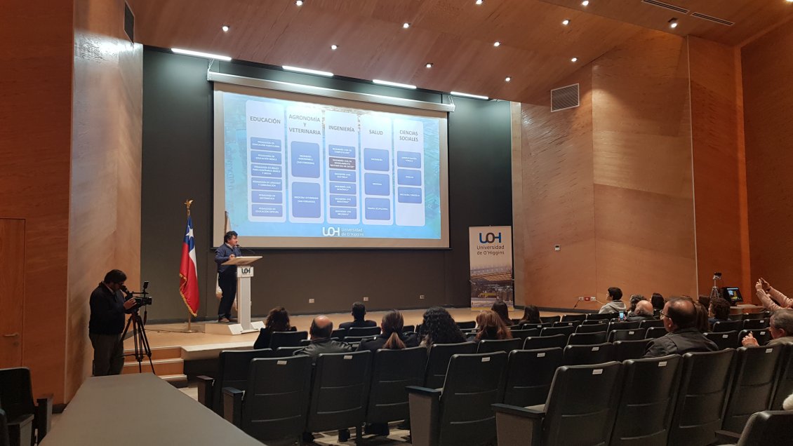 Universidad de O’Higgins presentó su oferta académica para 2019